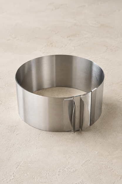 Ayarlanabilir Yuvarlak Kek Pasta Kalıbı Metal Pandispanya Kalıbı KW-3392