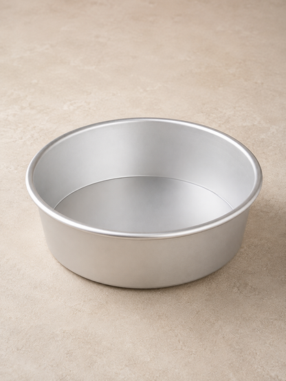Alüminyum Metal Yuvarlak Kek Kalıbı Dayanıklı Pasta Kek 2000ML Pişirme Kalıbı KW-3396