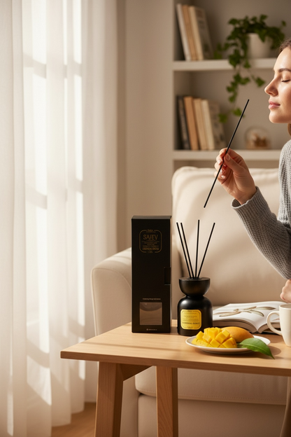 Bambu Çubuklu Lüx Oda Kokusu Mango Oda Parfümü 100ML SHN-1705