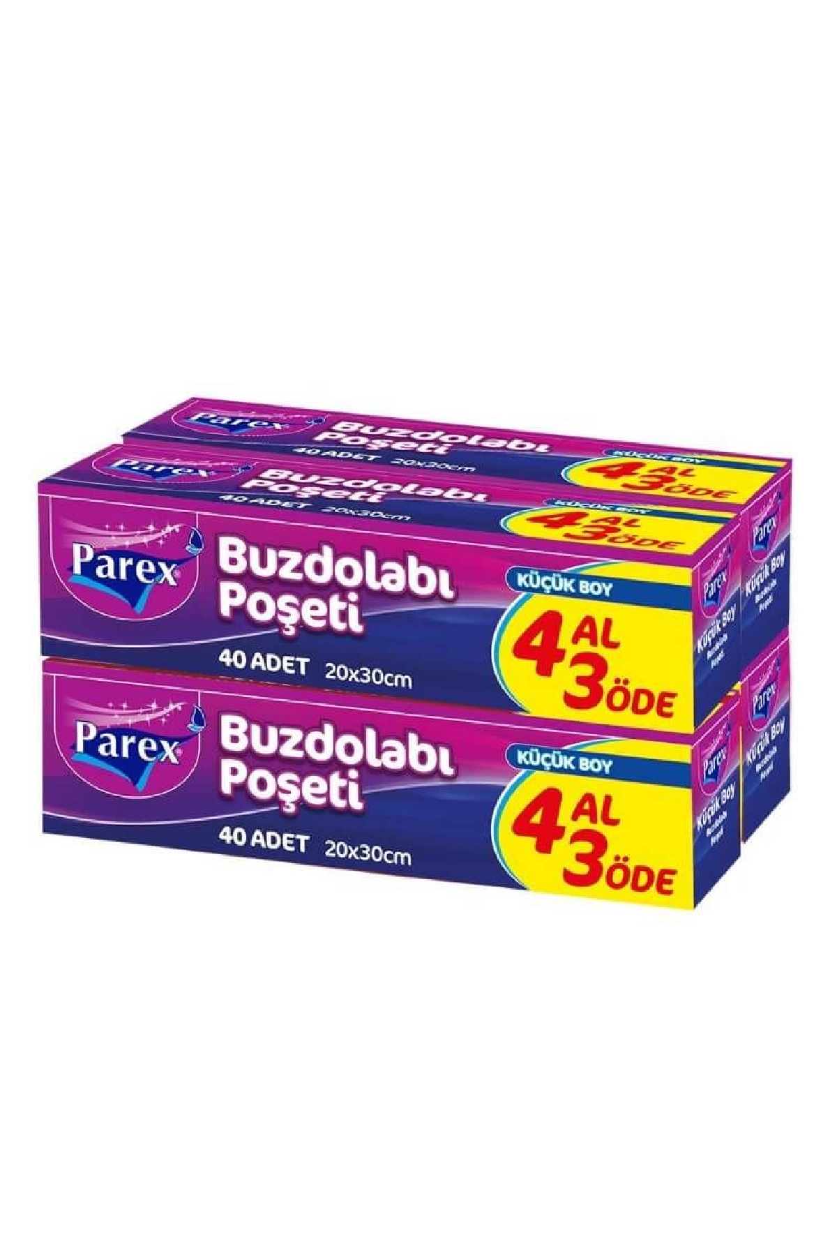 Küçük Boy Buzdolabı Poşeti 4'lü FMA156031