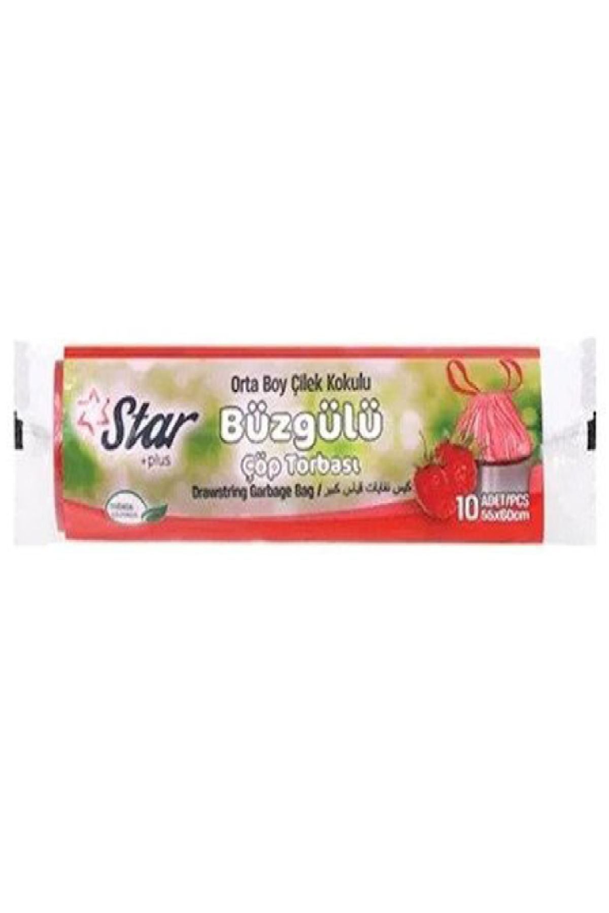Çilek Kokulu Orta Boy Büzgülü Çöp Torbası FMA06034