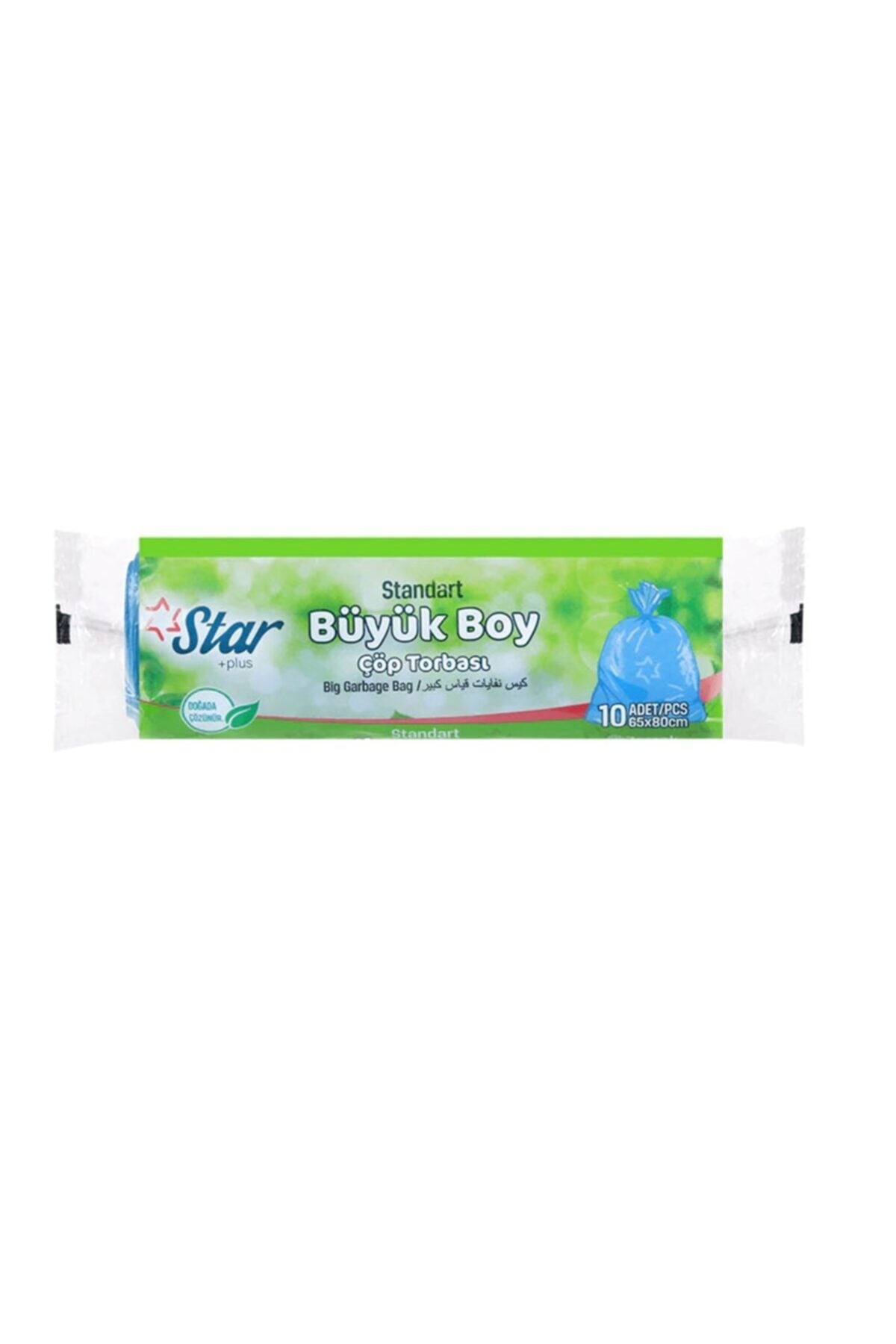 Büyük Boy Çöp Torbası 10 Adet 65x80 cm Fma154055