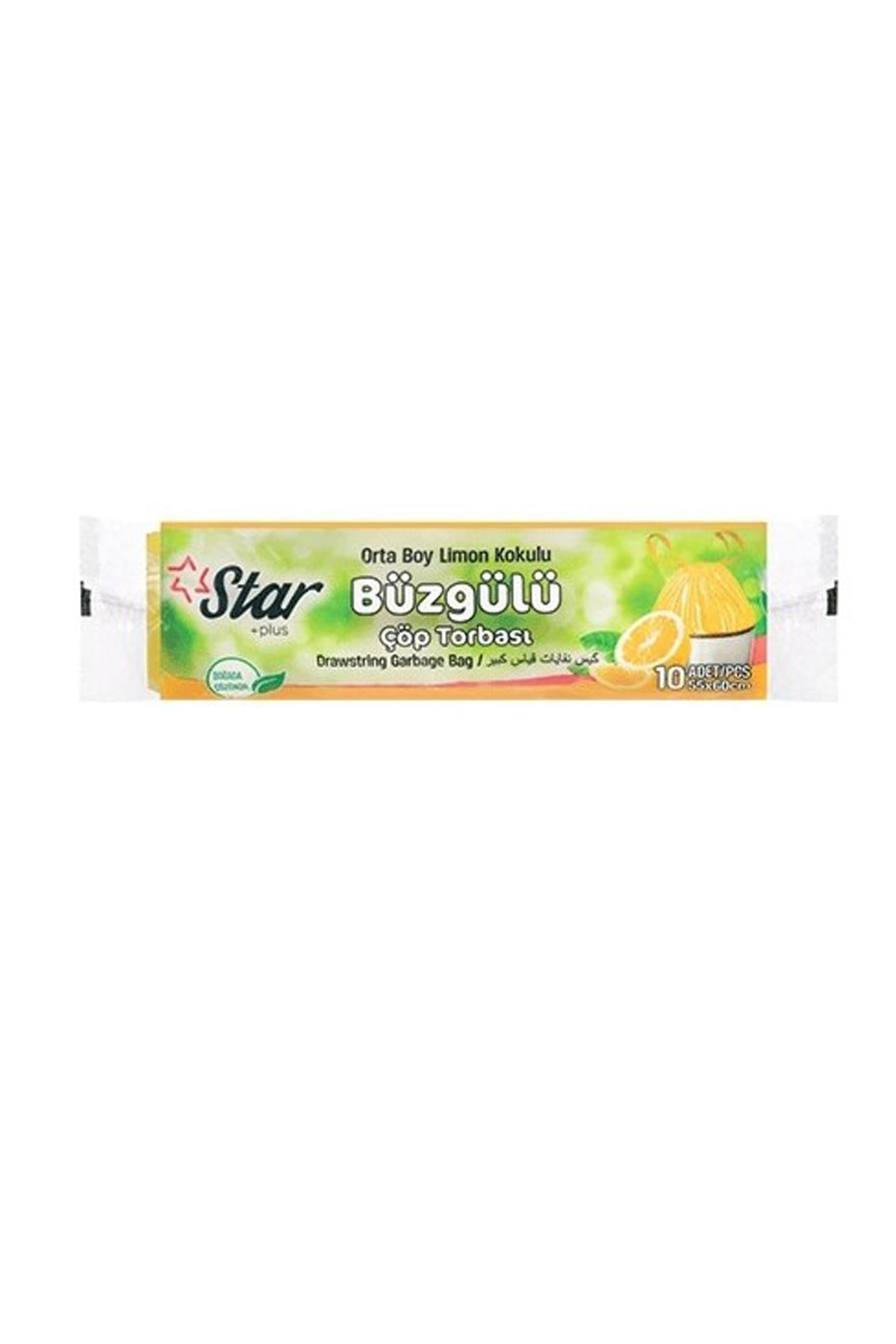 Star Limon Kokulu Orta Boy Büzgülü Çöp Torbası